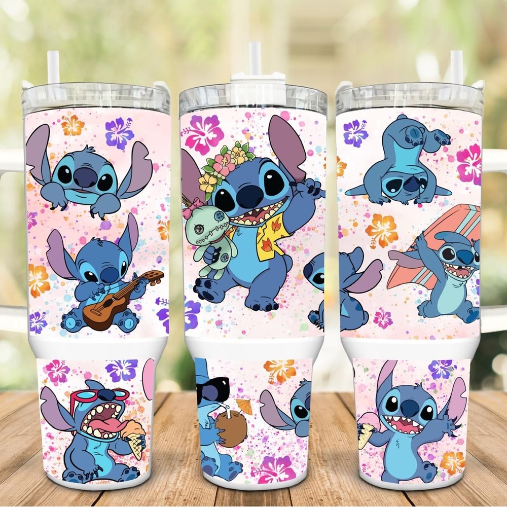 Colorful Stitch Tumbler